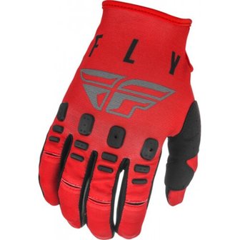 Fly Kinetic K121 Gloves 2021 Red/Grey/Black