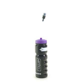 SD Components Bottle V2 With Straw 700ml Black/Purple