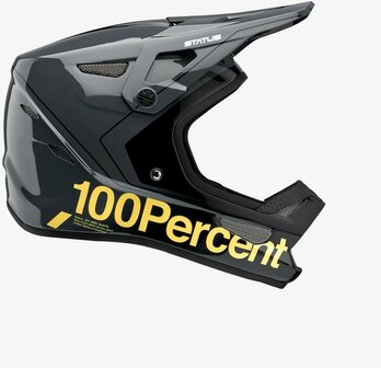 100% BMX helm  Status Black