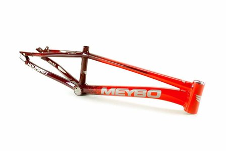 Meybo Holeshot 2024 BMX Frame Fire Red Grey