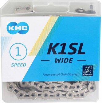 BMX Ketting KMC K1 SL Silver