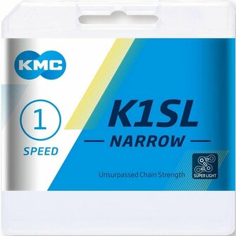 KMC BMX Ketting Narrow Silver SL