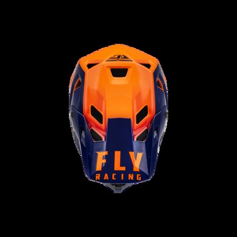 Fly Rayce 2021 Helmet Navy/Orange/Red