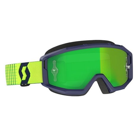 Goggle Primal Blue/Yellow Green Chrome Works