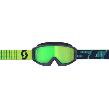 Goggle Primal Blue/Yellow Green Chrome Works