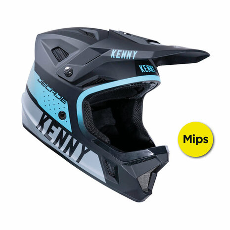 Mips Decade Helmet Smash Black Turquoise 2023