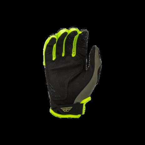 Fly Kinetic Gloves 2023 Olive Green / Hi-Vis