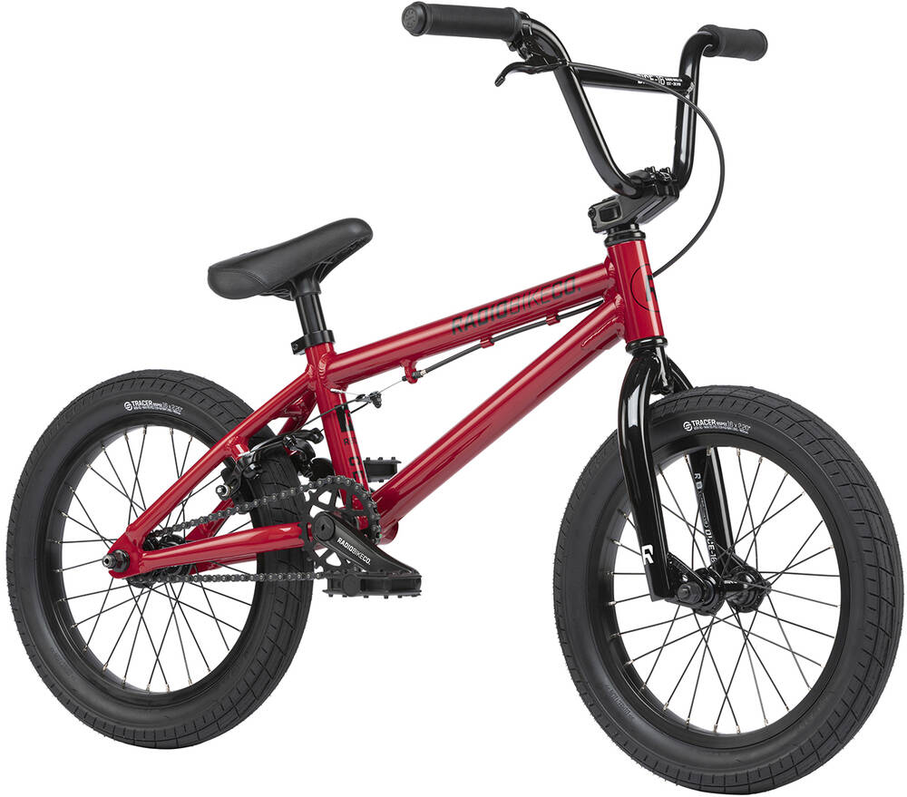 BMX fiets 16" Radio dice red €399 - BMX Shoponline
