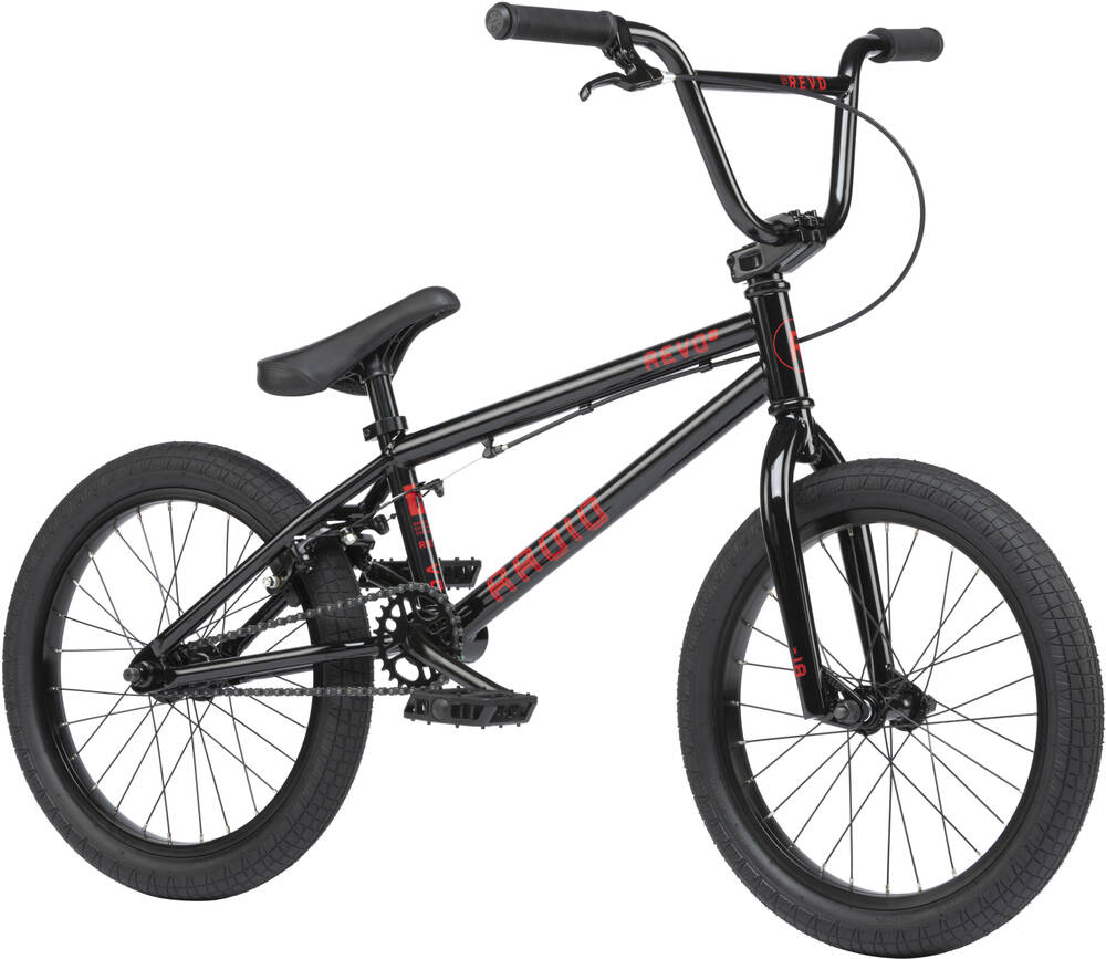 trainer spons barst Freestyle BMX fiets 18" Radio Black €329 - BMX Shoponline