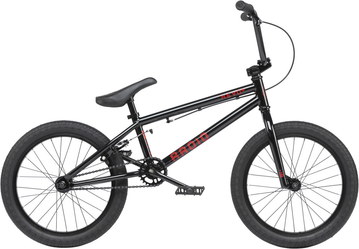 BMX fiets 18" Radio Black €329 - BMX Shoponline