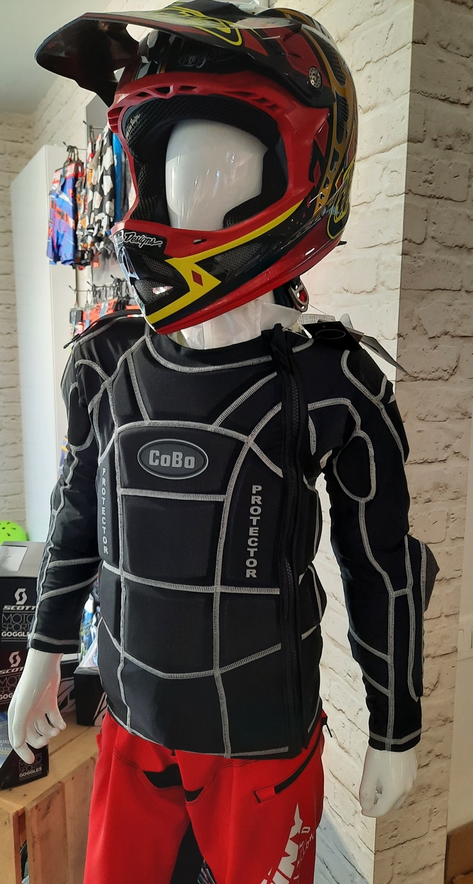 Onrecht Redelijk Uitmaken BMX harnas Bodyprotector CoBo Kids €129 - BMX Shoponline