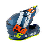 Trash Helmet Kid Navy Orange 2021