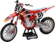 Mini MX Motor Gasgas Mc450F N°51 Justin Barcia 1:12