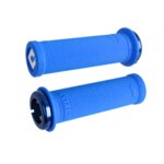 BMX Handvat Junior Odi Ruffian Mini  Lock-On 110mm Blue