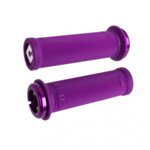 BMX Handvat Junior Odi Ruffian Mini  Lock-On 110mm Purple