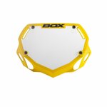 BMX Nummerbord BOX Geel Junior