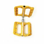 HT AE12 SX Bmx Platform CNC pedal Gold