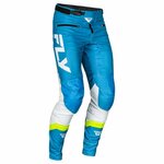 BMX broek Fly Rayce Bicycle Pant 2025 Blue/White/Lime Green
