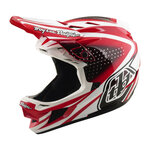 BMX Helm TLD D4 Polyacrylite MIPS Helmet The Line - Fire/White
