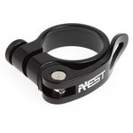 Zadelklem 31.8mm Zwart