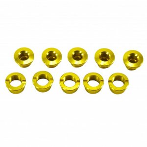 SD Alloy Chainring Bolts - 5,5mm - Gold