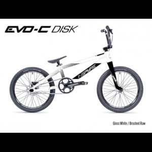 Inspyre Evo-C Disk Bike 2022 White / Black / Brushed Raw pro XXL